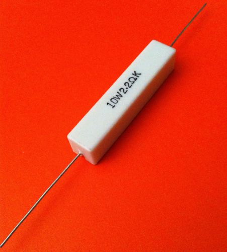 10pcs 10W 2.2 OHM K Ceramic Resistor