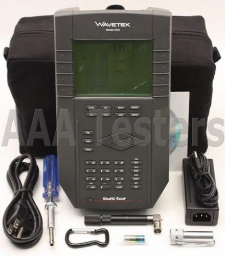 Wavetek JDSU 3SRV CATV Reverse Sweep Meter 3SR w/ Enhanced Transmitter Power