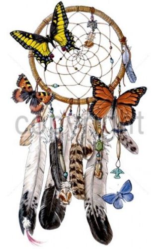 Dream Catcher Southwest Feathers Heat Press Transfer-ONE DOZEN!