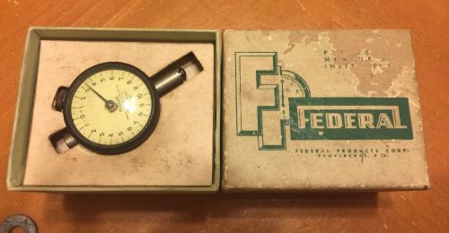 FEDERAL DIAL .0005&#034; INDICATOR MODEL B3Q In Original Box