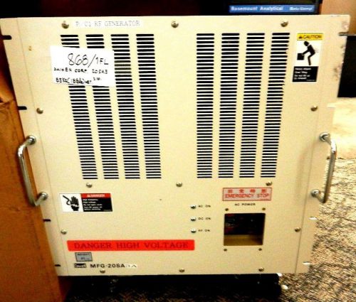 DAIHEN CORPN. MFG. 20SA3 RADIO FREQENCY GENERATOR–ON WHEELS  (ITEM # 864 /15)