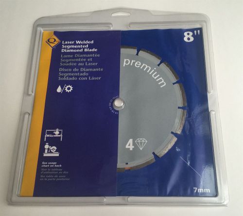 8&#034; Segmented Diamond Blade Premium