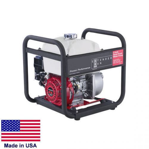 WATER &amp; TRASH PUMP - 4.8 Hp Honda  10,010 GPH - 2&#034; Ports with Tubular Steel Cage