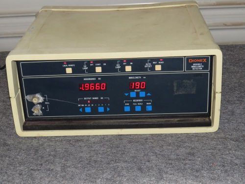 DIONEX VDM-2 VARIABLE WAVELENGTH DETECTOR (#1060)