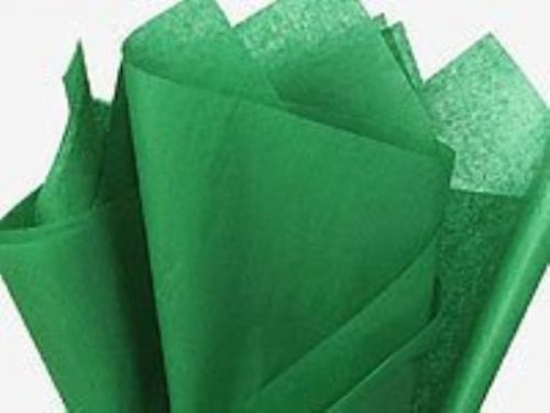 FESTIVE Christmas Green Gift Tissue Paper 15&#034; x 20&#034; - 100 Sheets