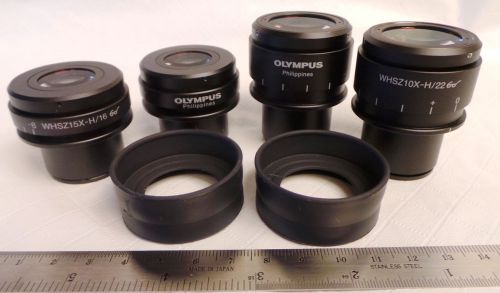 OLYMPUS EYEPIECE *SETS*   WHSZ10X-H/22  WHSZ15X-H/16