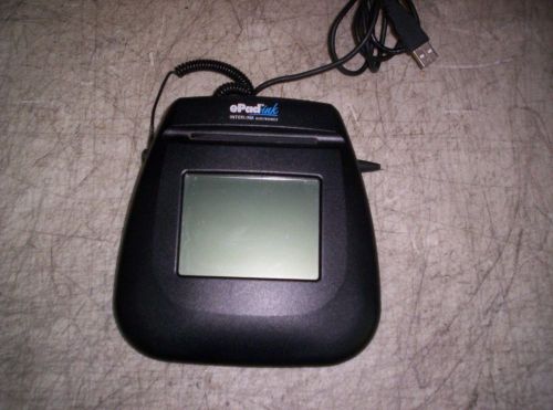 Interlink Epad Ink Signature Capture Pad with Stylus USB 20-57563 Guaranteed