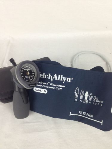 Welch Allyn Trigger Aneroid + Adult Blood Pressure Cuff