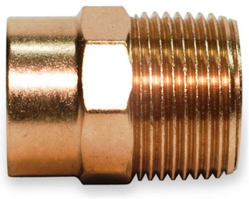 Nbco copper adapt 1/2&#034; c x m bag of 10 for sale