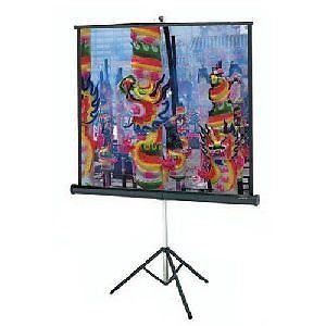 Da-Lite Versatol  Tripod Screen 40-Inch by 40-Inch (Matte White) 4837