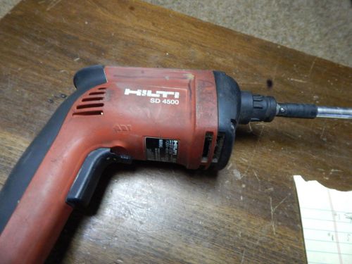 &#034;HILTI&#034; # SD4500 Corded Screwdriver Unit # 11