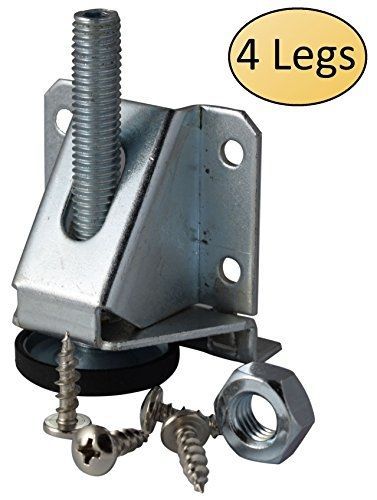 Dugan Hardware Systems D.H.S. Heavy Duty Leveler Legs w/ Lock Nuts - 600 Lb.