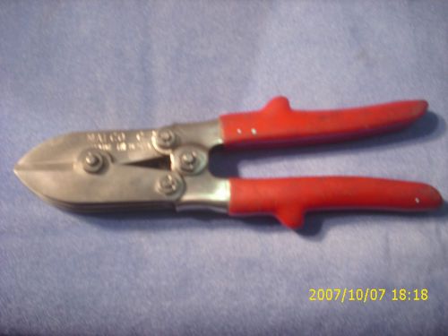 Malco Tools C-1 5 Blade Sheet Metal Pipe Duct HVAC Crimping Pliers