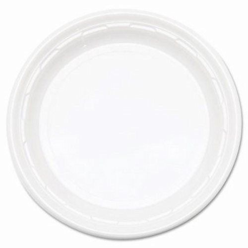 DART Dart 10PWF Famous Service Impact Plastic Dinnerware, Plate, 10 1/4&#034; dia,