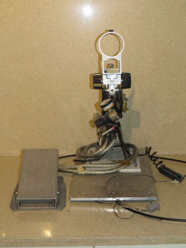 PALOMAR PRODUCTS WELDING SETUP W/ FOOT PEDAL W/ NIKON STEREOSCOPE FOCUSER (B2)