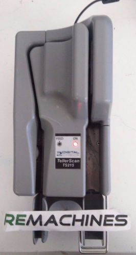 tellerscan ts215 Check Reader, Powers up FREE SHIPPING