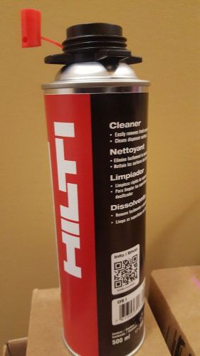 HILTI CFR-1 CLEANER #24631 - HILTI FOAM GUN CLEANER - NEW STOCK w/ SPRAY NOZZLE!