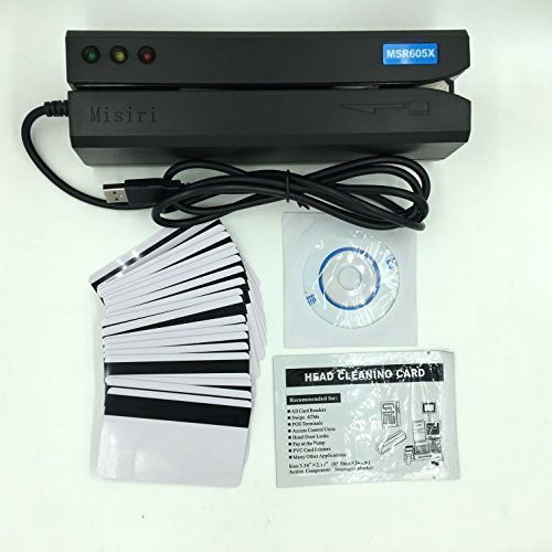 Misiri 605X MSR605X HiCo Magnetic Card Reader Writer Encoder MSR607 MSR608 MSR70