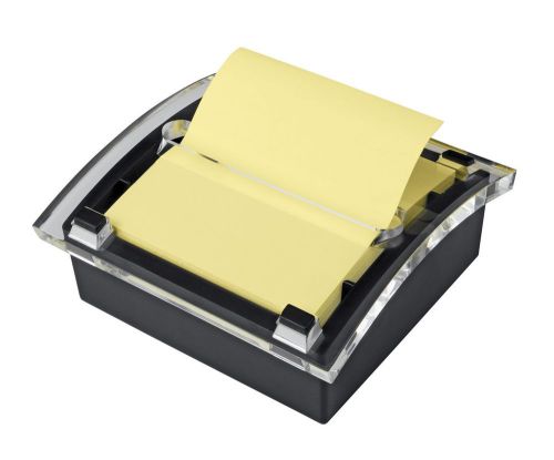 Post-it pop-up notes dispenser for 3 x 3-inch notes black dispenser includes ... for sale