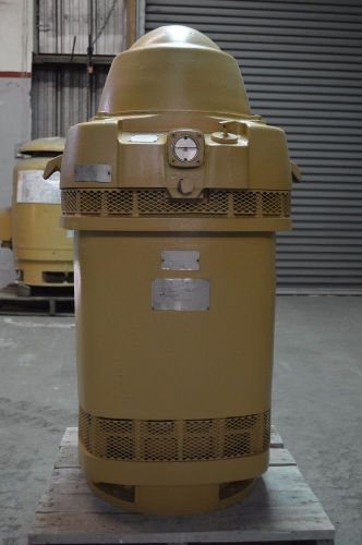 US, Vertical Hollow Shaft Electric Motor, 100 HP, 1800 RPM, 404TP, 460V.