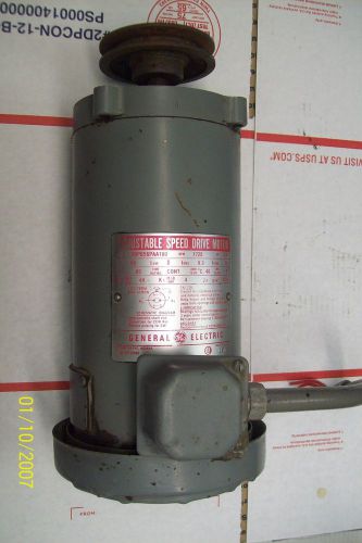 GE GENERAL ELECTRIC ADJUSTABLE SPEED DRIVE MOTOR 5BPB56PAA100 3/4HP 1725 RPM