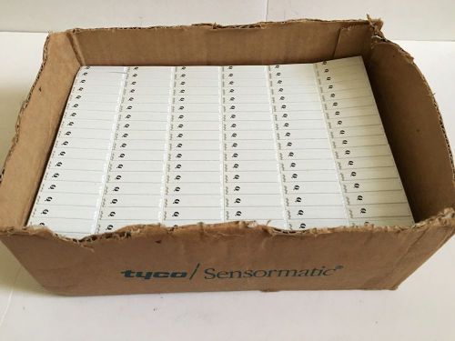 Sensormatic Ultrastrip 3 Dual RES,NRW,S Plane Labels. 3132 Total Labels