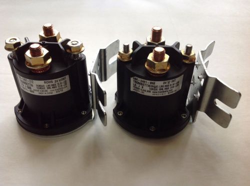 6 Trombetta 24 volt solenoids 684-2461-212 int./duty, 4 pole type