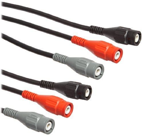 Fluke pm9091/001 3 piece coaxial bnc cable set, 1.5m cable length, 50 ohms for sale