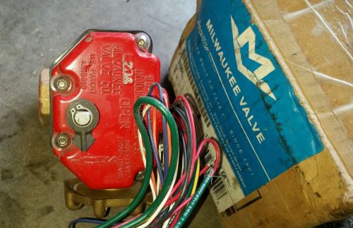 1 Milwaukee Valve Fire Protection Slow Close Butterball BB-SCS02 Sprinkler 1-1/4