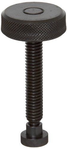 Te-co 31332l knurled knob swivel screw clamp with large pad black oxide, 5/16-18 for sale