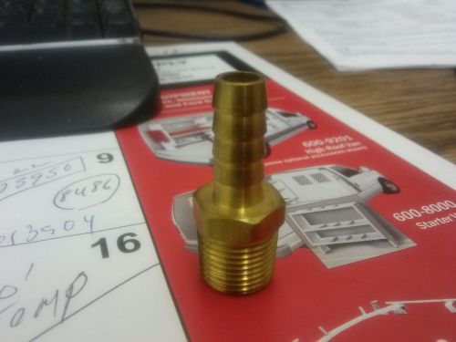 AMFLO 606 3/8 X 3/8 BRASS HOSE BARB PKG OF 10 FREE SHIP USA