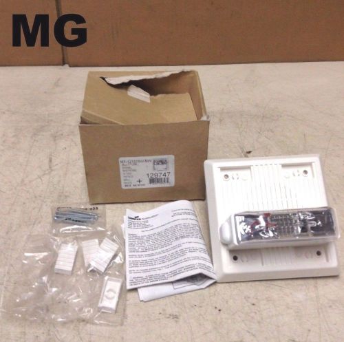 Bosch MT-121575W-NW White Multitone Signal w/ Emergency Strobe 12VDC 15/75CD