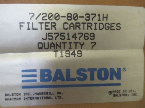 Balston 7/200-80-371h filter vacuum cartridge *new out of box* for sale