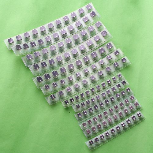 130PCS/set 13 Value SMD Aluminum Electrolytic Capacitor Assorted Kit 1uF-220uF