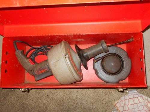 RIDGID Kollman K-39 Drill pipe Snake Hand Held model 68072 kit