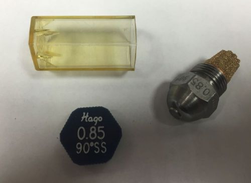 HAGO .85 GPH 90 DEGREE SS SEMI SOLID NOZZLE (8590SS, 030G2381)