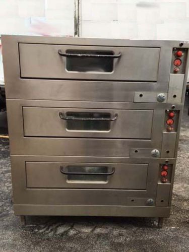 Martin Variety Triple Deck Pizza Ovens  23B6