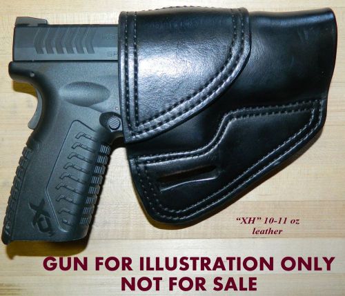 Gary C&#039;s Avenger OWB &#034;XH&#034; Holster Springfield XDM  4.5&#034; 45 acp  10-11 oz Leather