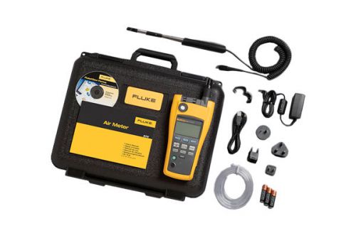 Fluke 975V AirMeter with Velocity Probe - NEW - w/ New Calibration &amp; Certificate