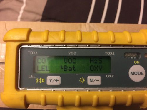 RAE Systems MultiRAE Plus PID + 4-Gas Monitor