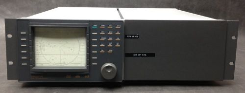 VIDEOTEK TVM-710 Video Analyzer Test Equipment TVM 710