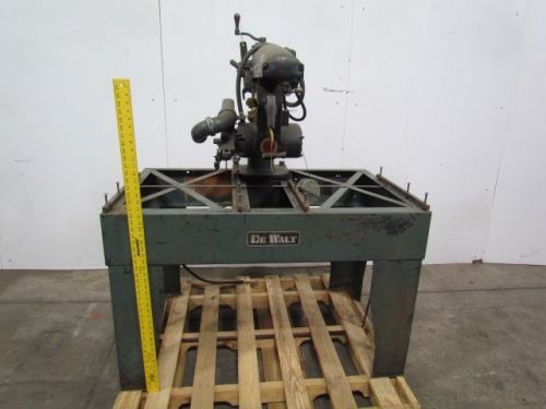 DeWalt Model GPN2 Radial Arm Saw 3HP 200-220/440V 3Ph w/Control 48&#034;W Table