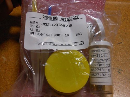 AMPHENOL WITH CONTACTS # MS27473T24F24S NSN: 5935-00-554-9716