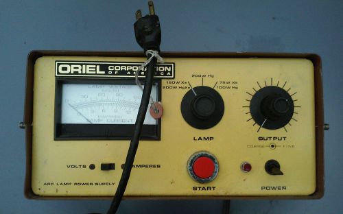 Oriel Variable Arc lamp power supply Model. 8500.  30 day warranty