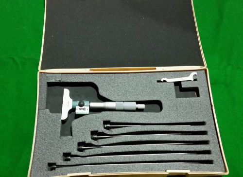 Mitutoyo Depth Micrometer # 229-127 . 0 TO 6.0&#034;