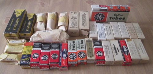 37 Lot Vacuum Tubes