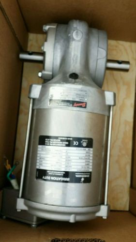 EMERSON IRRIGATION DUTY MOTOR, BROWNING SYNCROGEAR REDUCER E612, F464, A728