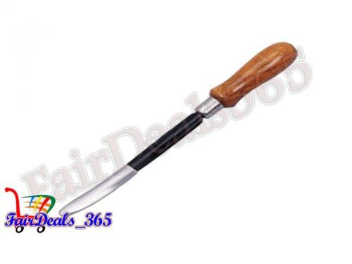 HIGH QUALITY ENGINEERS HAND SCRAPER 200MM (8INCH) HALF ROUND ENGINEER SCRAPER