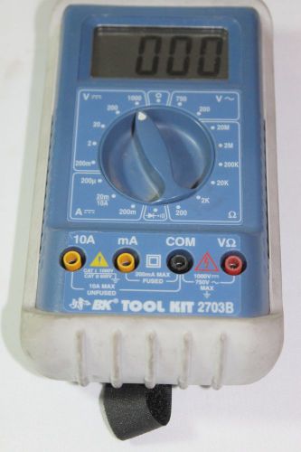 BK Precision Tool  2703B Multimeter Used