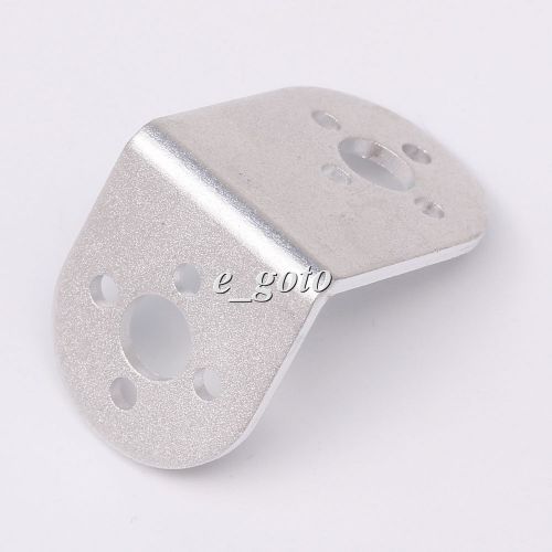 Silver-white L-Shaped Bracket Steering Gear Bracket Robot PTZ Connection Rod